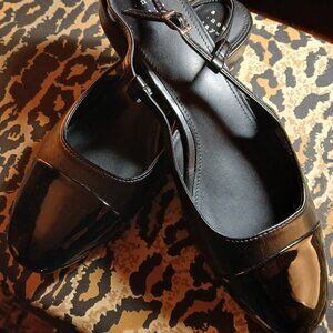 A NEW DAY Black Slingback Flats 8M - NWOT